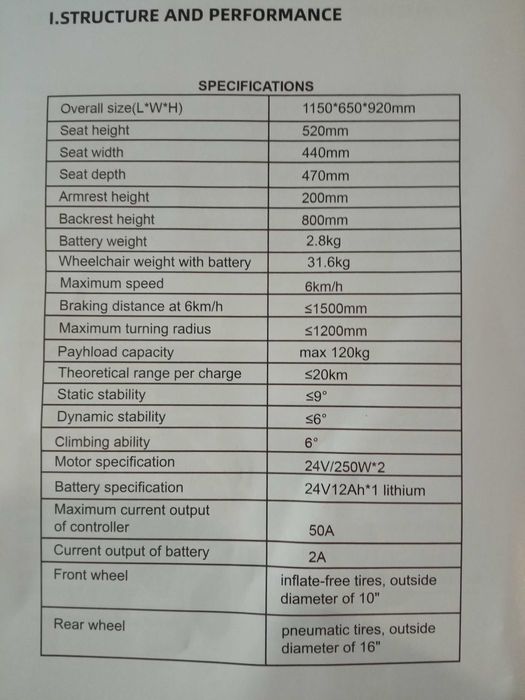 nowy wózek inwalidzki elektryczny