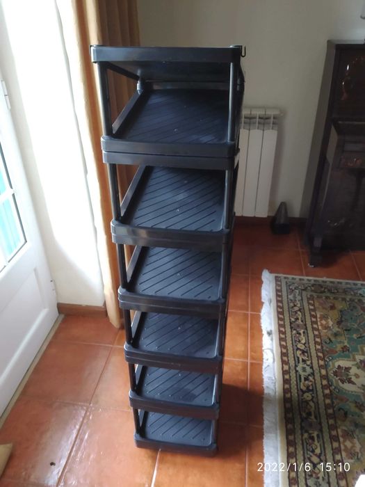 sapateira desmontável para 12 pares de sapatos