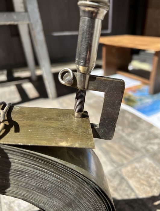 Латунная лента на метраж (ширина 50 мм толщина 0.75 мм)