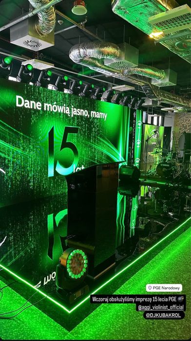 Profesjonalna organizacja imprez, obsługa techniczna imprez