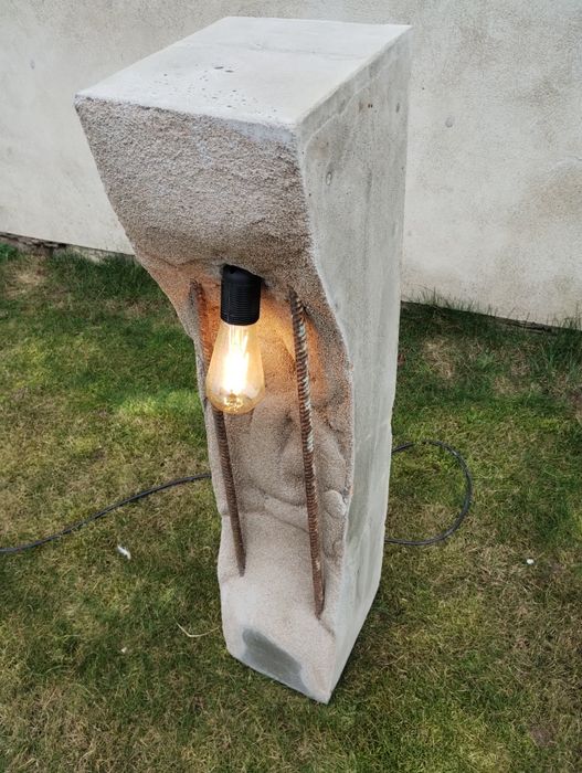 Lampa lampy betonowe loftowe ogrodowe zewnętrzne