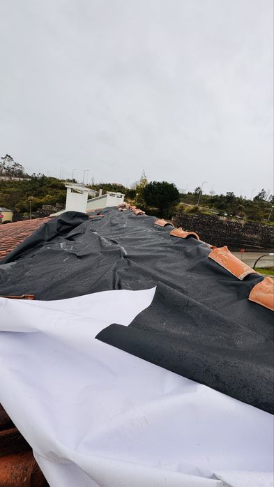 Lonas impermeável para telhado.
