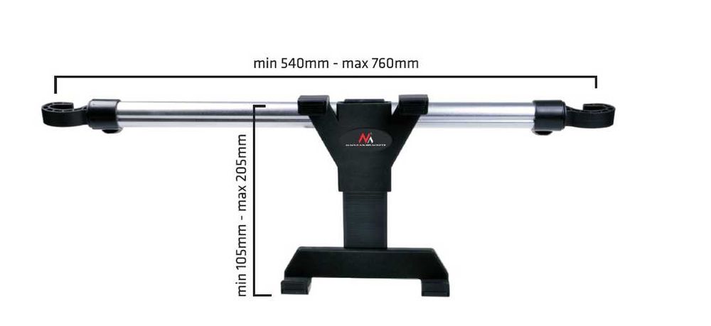 Uchwyt samochodowy tabletu 7' 10,1' na zagłówek