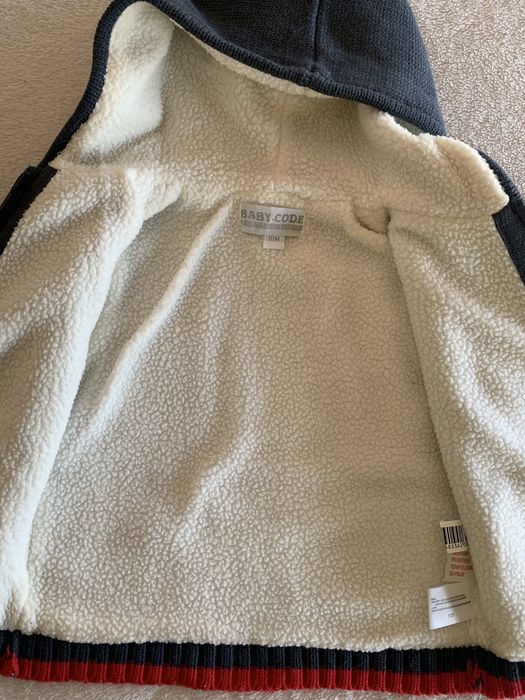 Casaco quentinho, menino 18 meses