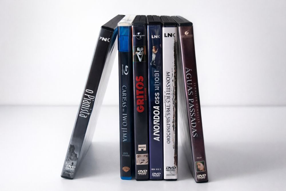 Vendo lote de 7 DVDs originais:
