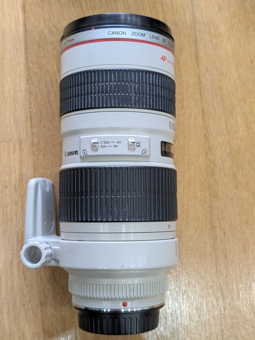 Objetiva Canon EF 70-200mm F2.8 L + Extender EF 1.4x II