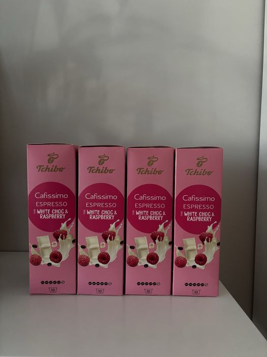 Kapsulki Tchibo white chocolate&raspberry