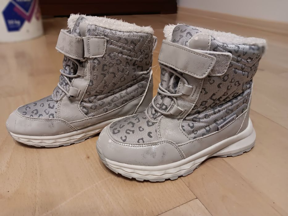 Śniegowce, buty zimowe na śnieg dla dziewczynki rozm. 29