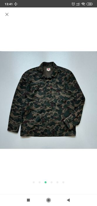 Чоловіча куртка джинсовка овершот Levis