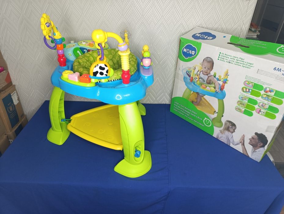 Hola Toys ігровий розвиваючий центр Музичний стільчик игровой стульчик