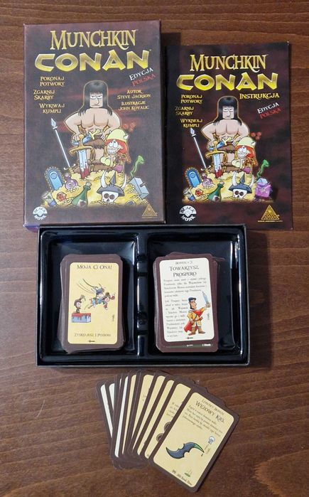 Munchkin Conan Barbarzyńca + dodatek