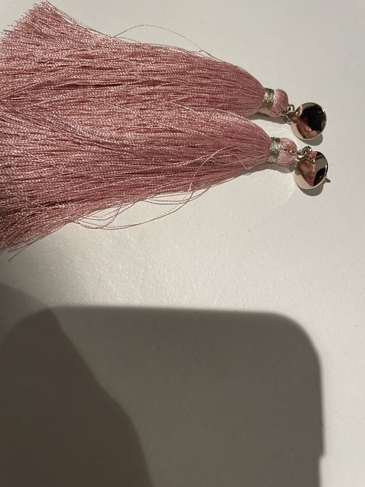 Kolczyki ozdobne sznureczki