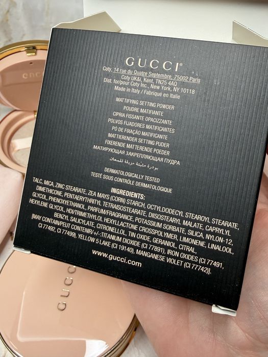 Пудра Gucci компактна матуюча