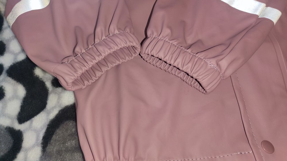 Прорезинений грязепруф, дощовик на дівчинку 5-7 років, розмір 122