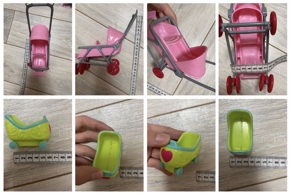 Лялькові меблі/візок, колискова