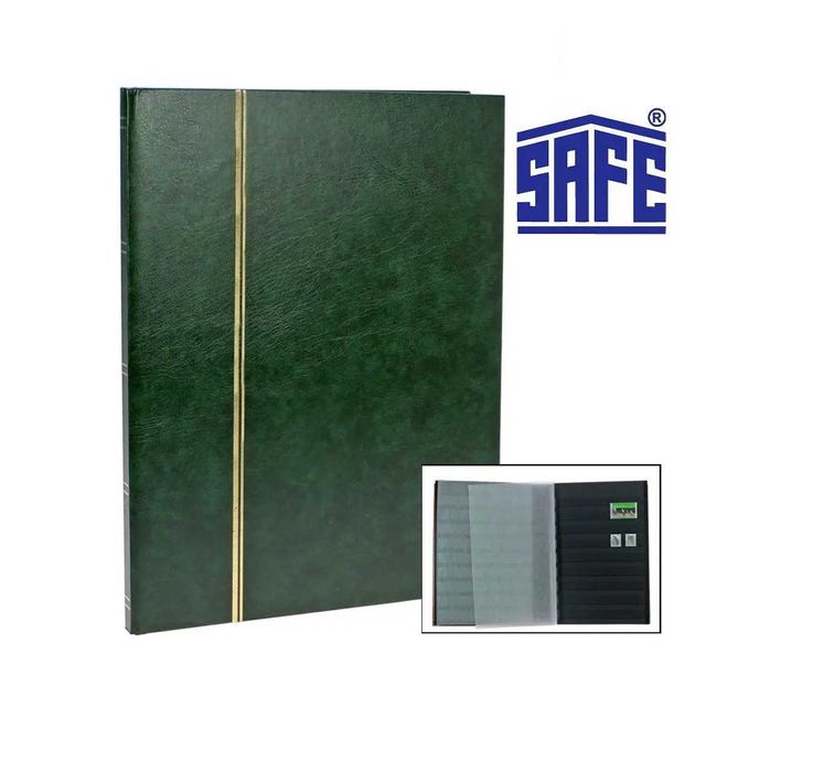 Album na znaczki - klaser SAFE 16 stron (8 kart)