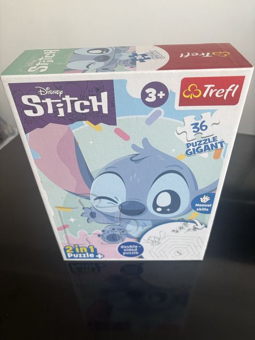 Nowe gigant puzzle trefl Stitch