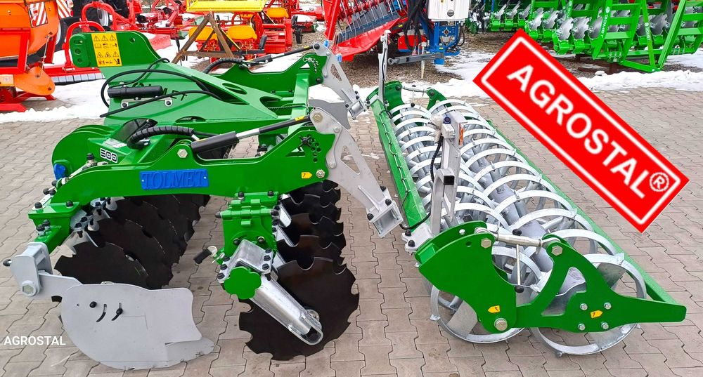 Brona talerzowa z wałem ASTAT TOLMET talerzówka HIT agregat AGROSTAL