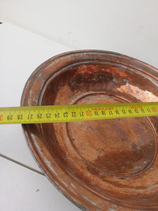 18. Miska miedziana naczynie miedziane