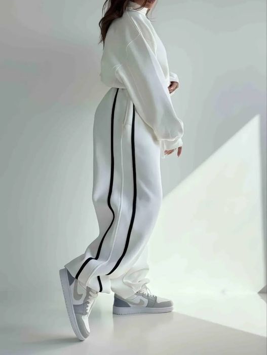 Супер круті широкі штани на флісі