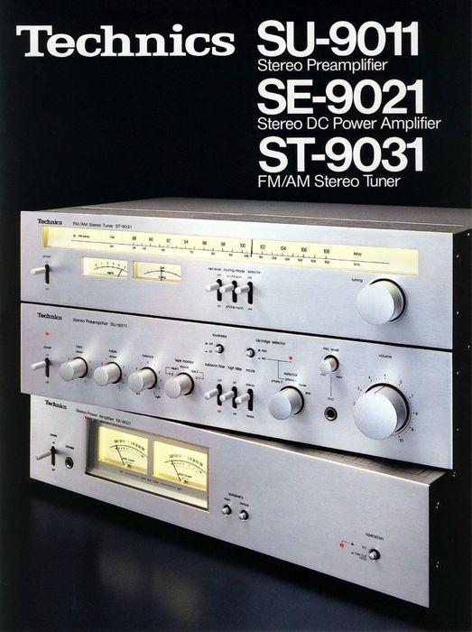 Technics SU-9011A SE-9021A 2台セット 通電 Продам топовий комплект Technics - Su-9011 Se-9021 St-9031: 32 000