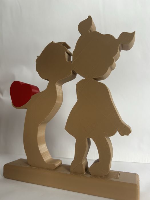 Walentynki figurka druk 3d