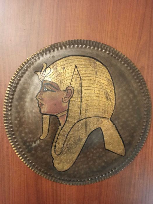 Чеканка Єгипет Картина Клеопатра Тутанхамон