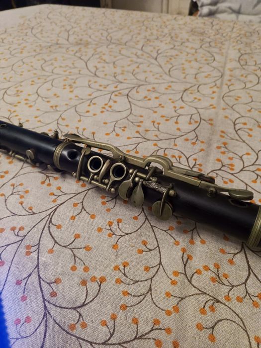 Klarnet PRL ok. 49 cm – vintage, stan dobry, brak ustnika