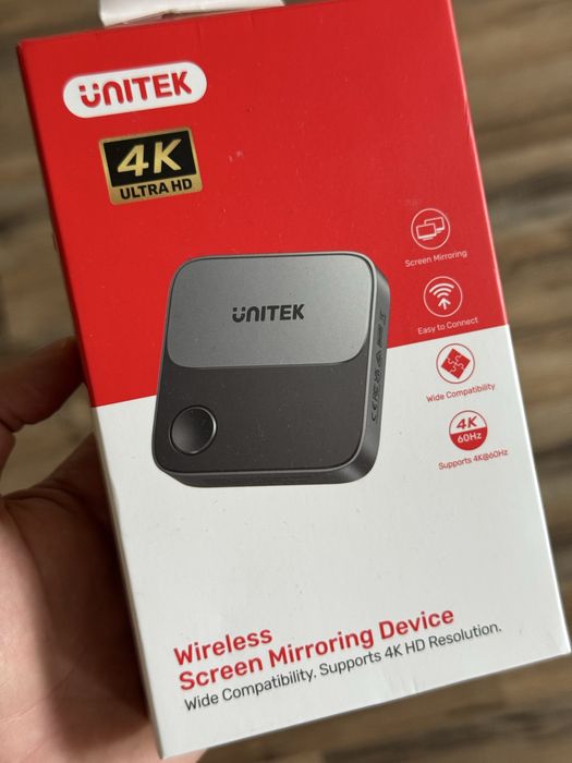 Бездротовий HDMI-адаптер Unitek 4K