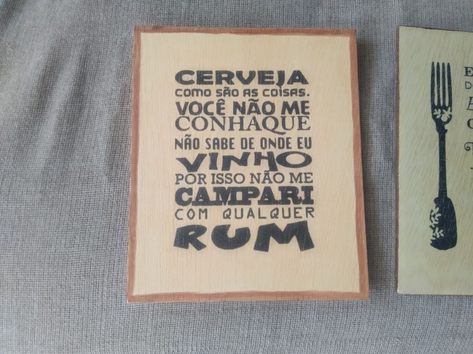 Placas decorativas