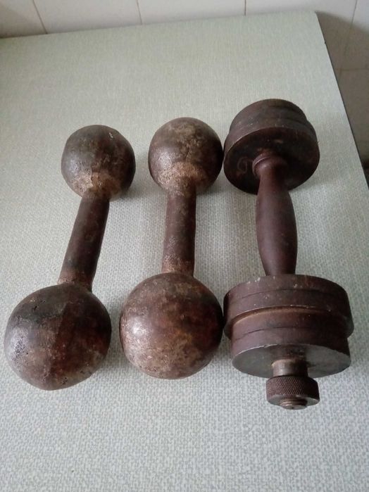 Гантели 3,0 и 3,5 кг пр-во СССР