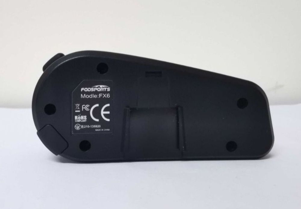 Auriculares/intercomunicadores Bluetooth/Capacete conferência 6 Motard