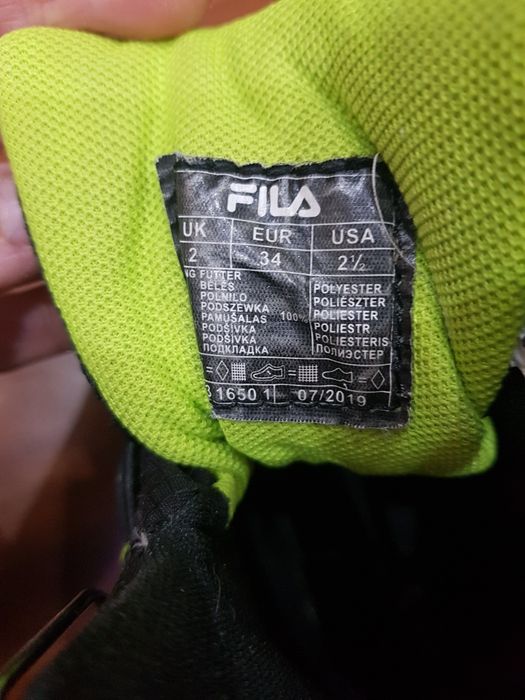 Buty zimowe Fila  dla chłopca 34