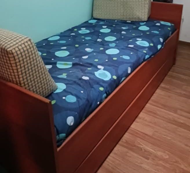 Cama solteiro dupla