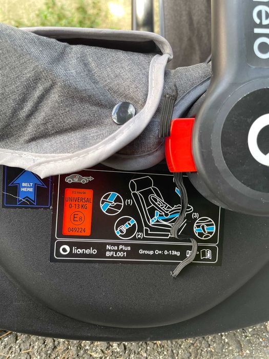 Cadeira Auto Lionelo Noa até 13 kg