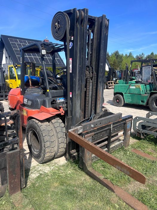 Wózek widłowy 4,5T TOYOTA, LPG, 2010 rok