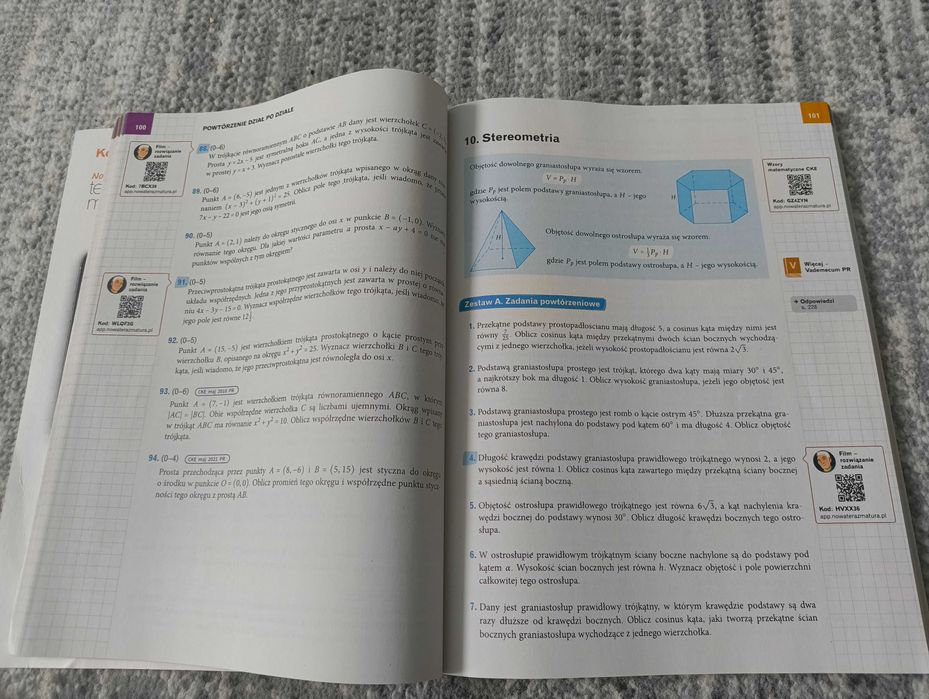 Zbiór zadań matematyka nowa era poziom rozszerzony