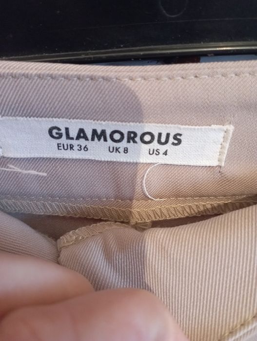 Dzwony beżowe Glamorous
