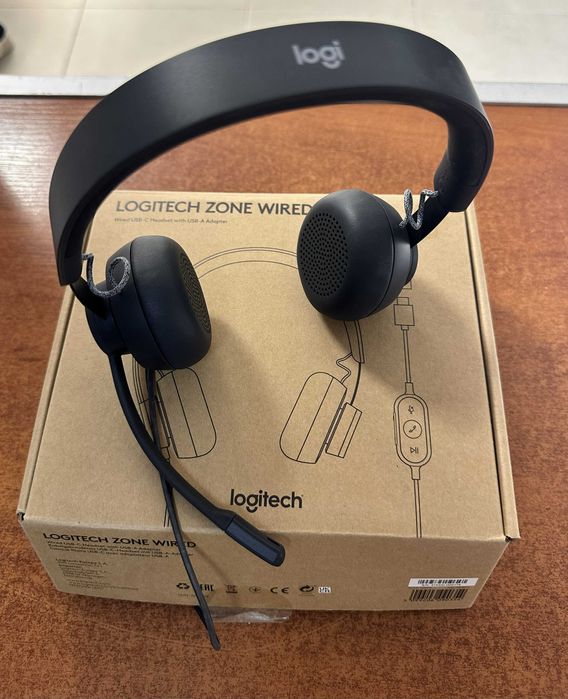 Słuchawki logitech zone wired