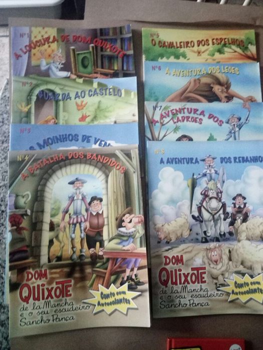 Collection of 8 Don Quixote Books
