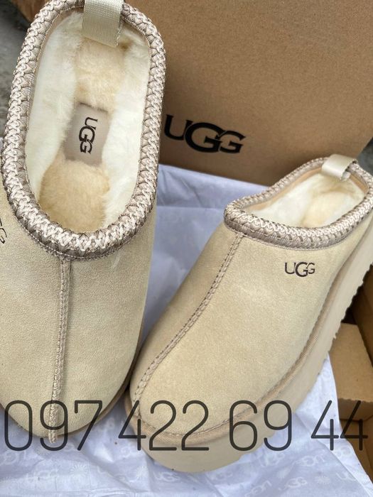 Уггі Ugg жіночі капці на платформі UGG TAZZ MDSD UGG Угги