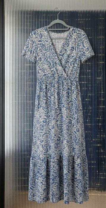 Damska letnia sukienka z wiskozy maxi XL/XXL plus size