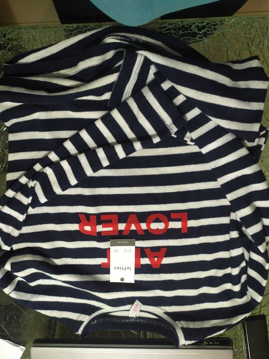 camisola criança 11/12 anos lefties nova