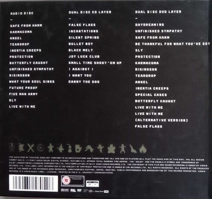 Massive Attack - - - - - The Best of Massive Attack - - - - - DVD