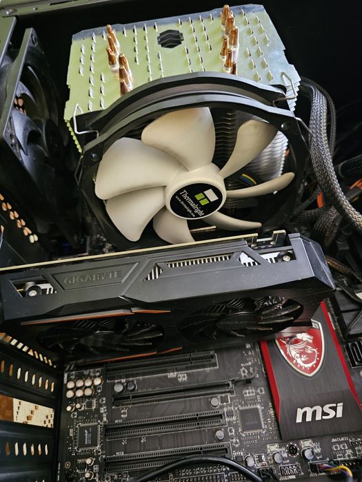 Komputer stacjonarny pc Intel I7 4790k, gtx 1050 ti, 16 gb ddr3, ssd,