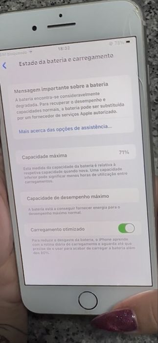 Iphone 8 plus branco