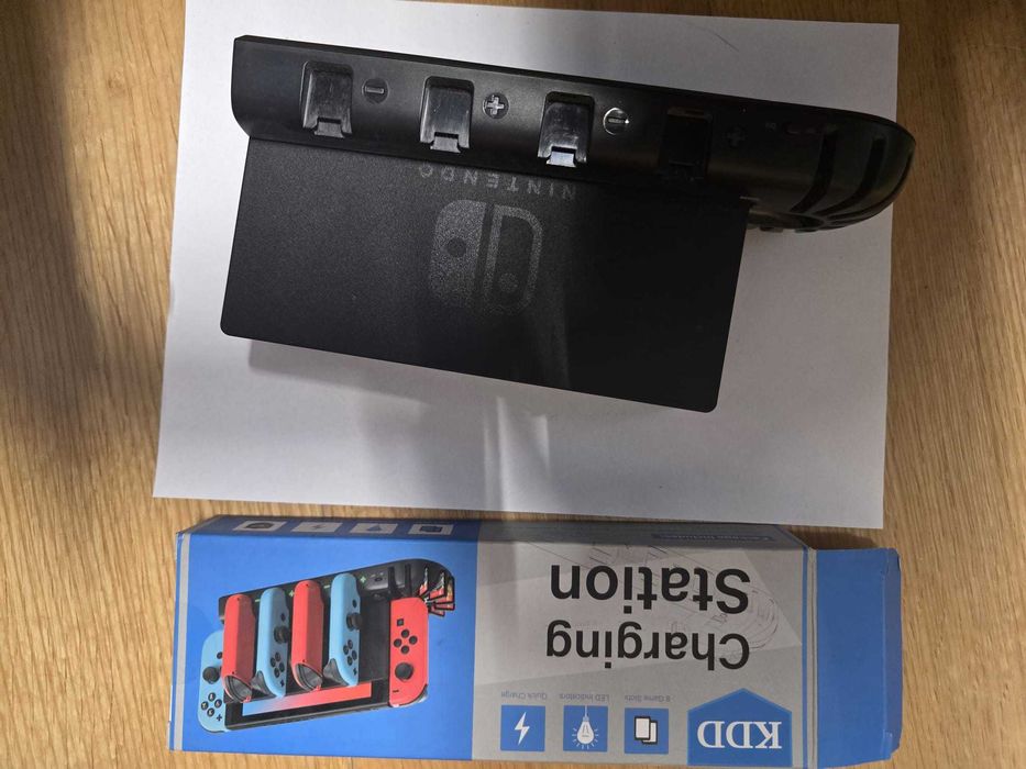 Nintendo Switch + acessórios e jogos (ver descrição)