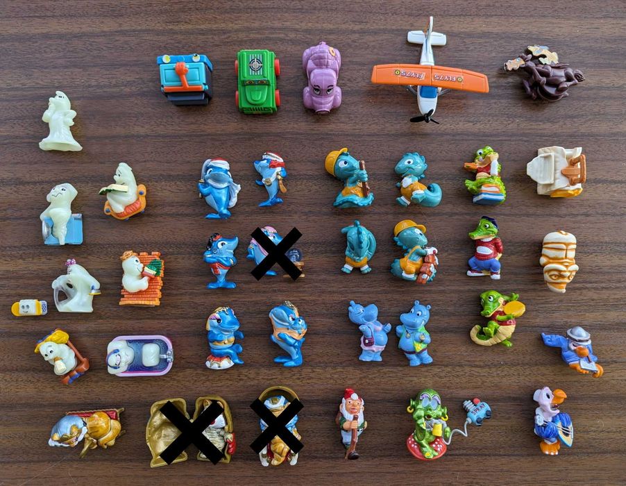 Figuras Coleccionáveis Kinder