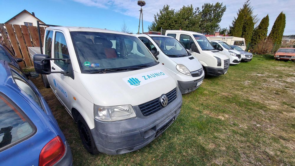 Vw T5 Doka 6osobowy 2007r