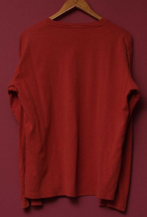 Uniqlo рр L кофта лонгслив из меланжевого хлопка